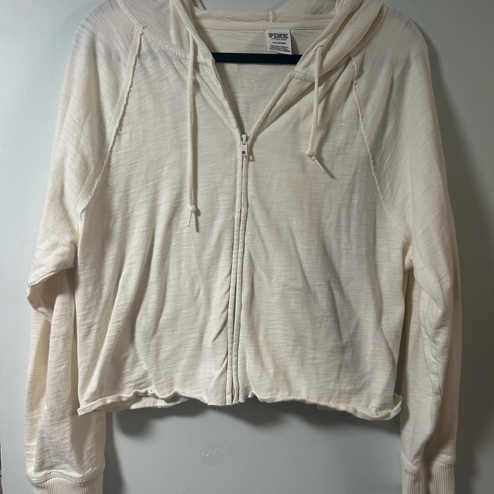 Women's PINK Cream Hoodie